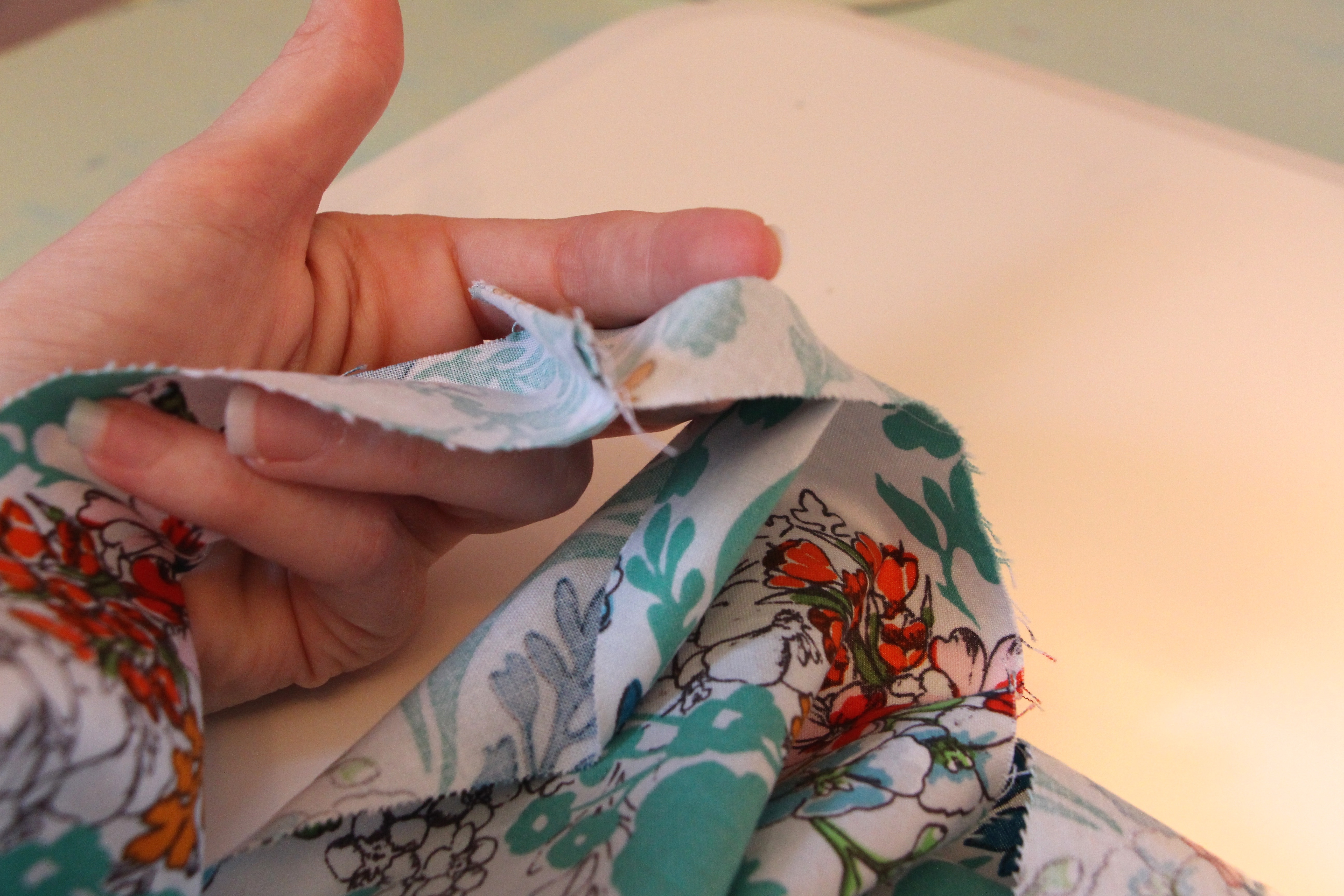 finished french seams